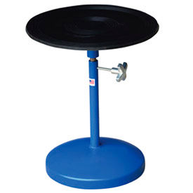Manual 18" Diameter Pedestal Turntable TT-18-PED 21" to 32"H 300 Lb. Cap.