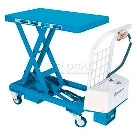 MobiLift Battery Powered Scissor Lift Table BX-50B 1100 Lb Capacity