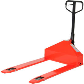 Super Low-Profile Manual Pallet Jack, 2200 lb Capacity, 21"W x 44"L Forks
