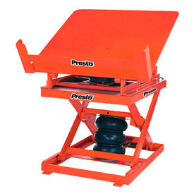 Pneumatic Lift & Tilt Table 48 x 48 2000 Lb. Capacity