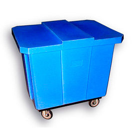 Yellow Poly Box Truck 14 Bushel Capacity