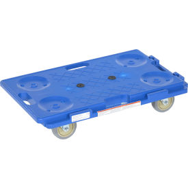Interlocking Plastic Dolly PCS-1626 26"L x 16"W 250 Lb. Capacity
