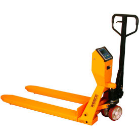 Manual Pallet Jack Scale Truck, 5000 lb. Capacity, 22-1/2"W x 47-1/2"L Forks