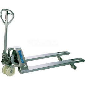 Stainless Steel Manual Pallet Jack, 4400 lb. Capacity, 27"W x 48"L Forks