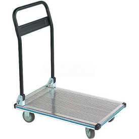Folding Aluminum Platform Truck 35.5 x 24 550 Lb. Capacity