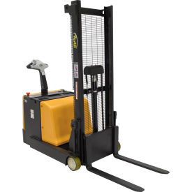 Fully-Powered Counter Balanced Stacker, 1000 Lb. Capacity