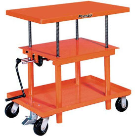 Hand Crank Operated Post Lift Table P3036 - 30x36 - 2000 Lb. Cap.