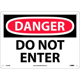 Safety Signs - Danger Do Not Enter - Aluminum