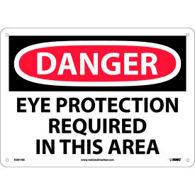 Safety Signs - Danger Eye Protection - Aluminum