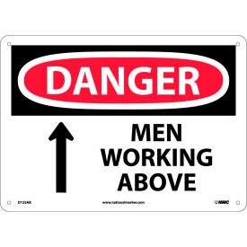 Safety Signs - Danger Men Working Above - Aluminum