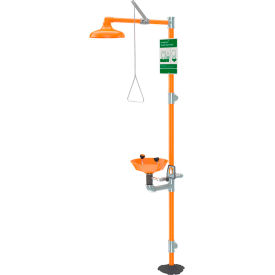 Emergency Wash Station Eye Wash Fountain And Drench Shower, G1902P