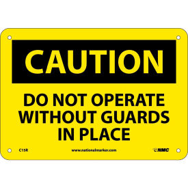 Safety Signs - Caution Do Not Operate - Rigid Plastic 7"H X 10"W