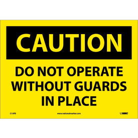 Safety Signs - Caution Do Not Operate - Vinyl 10"H X 14"W