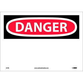 Safety Signs - Danger - Vinyl 10"H X 14"W