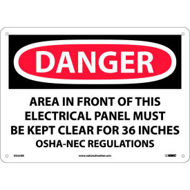 Safety Signs - Danger Area - Aluminum