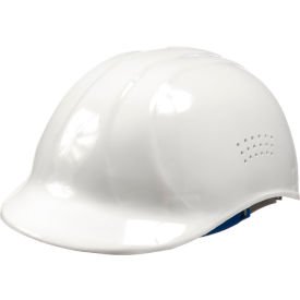 67 Vented Bump Cap with 4-Point Pinlock Suspension, White