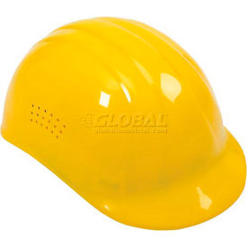 67 Vented Bump Cap with 4-Point Pinlock Suspension, Yellow