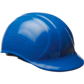67 Vented Bump Cap with 4-Point Pinlock Suspension, Blue