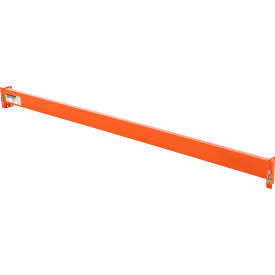 Unslotted Pallet Rack Beam 96"L x 4-1/2"H, 5030 lbs Capacity, Set of 2