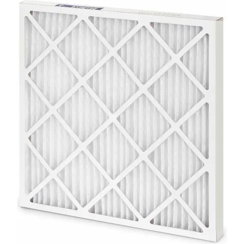 Pleated Air Filter, 14 X 14 X 1", MERV 8, Standard Capacity, Wire Backed