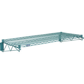 Poly-Green® Epoxy Fixed Wall Mount Shelving Starter 48"W x 24"D