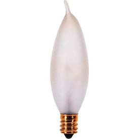25w Incandescent W/ Candelabra Base, 130v Bulb