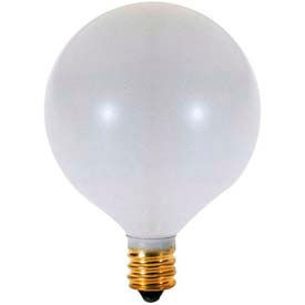 15w Incandescent W/ Candelabra Base, 130v Bulb