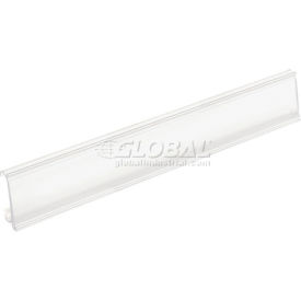 Clear Label Holder 48"W x 1-1/4"H