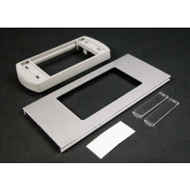 Low Profile Bezel Cover Plate, Includes Both Bezels, 6"L