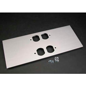 Double Duplex Cover Plate, 12"L