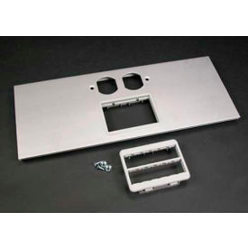 Duplex Receptacle & Rt Series Mab Adapter Bezel Cover Plate, 12"L
