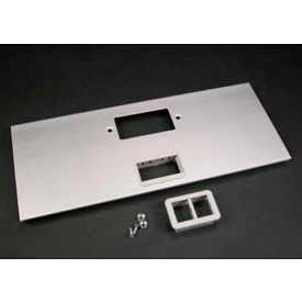 Gfci & Rt Series Ab Adptr Bezel Cvr. Plate, Inc. Both Bezels, 12"L
