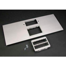 Gfci & Rt Series Mab Adptr Bezel Cvr. Plate, Inc. Both Bezels, 12"L