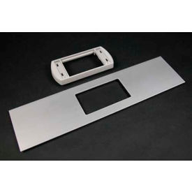 Device Plate W/ 1.75" X 2.75" Holecut, 12"L