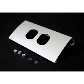 Single Channel Duplex Device Plate, 6"L