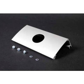 Single Channel 1-2/5" Dia. Device Plate, 6"L