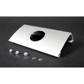 Single Channel 1-3/5" Dia. Device Plate, 6"L