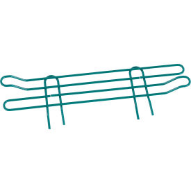 Poly-Green Wire Ledge, 18"W x 4"H
