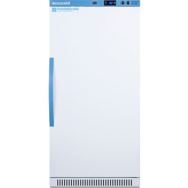 Upright Vaccine Refrigerator, 8 Cubic Ft Cap., Removable Drawers Shelf, Solid Door