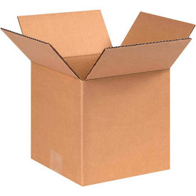 Cube Cardboard Corrugated Boxes, 8"L x 8"W x 8"H, Kraft
