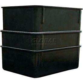 Molded Fiberglass Fibrestat ESD Nesting Box, 11-3/4"L x 8-3/4"W x 4-1/8"H, Black