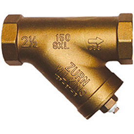 3/4 In. FNPT x FNPT Strainer - 20 Mesh Screen - 300 WOG Lead Free Cast Bronze