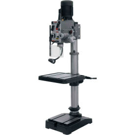 Geared Head Drill Press W/Powerfeed, 230V, 3-Phase