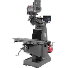 691232 JTM-4VS Milling Machine W/3-Axis Newall DP700 DRO Knee & X-Axis Powerfeed, 3 HP