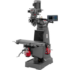 690157 JTM-2 Milling Machine with Acu-Rite 200S DRO, 3-Axis, X & Y-Axis Powerfeeds, 2 HP