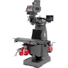 Milling Machine W/3-Axis Newall DP700 DRO Knee, X, Y & Z-Axis Powerfeeds, 3 HP