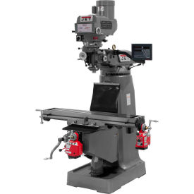 Jet JTM-4VS Milling Machine with Newall DP700 DRO, X & Y-Axis Powerfeeds, 3 HP