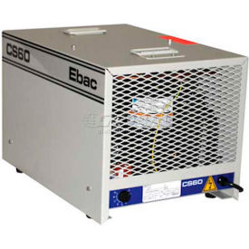 Industrial Dehumidifier w/Humidistat, 7 Amps, 360 CFM, 110V, 56 Pints