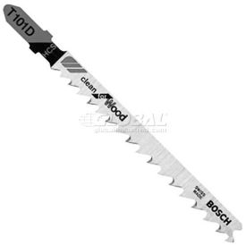4" Wood Cutting T-Shank Jigsaw Blade, T101D, 6 TPI, 5-Piece