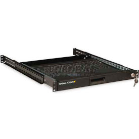 1U 4-Post Rackmount Keyboard Tray